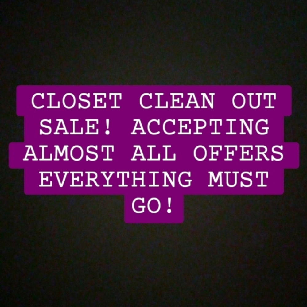 EVERYTHING MUST GO